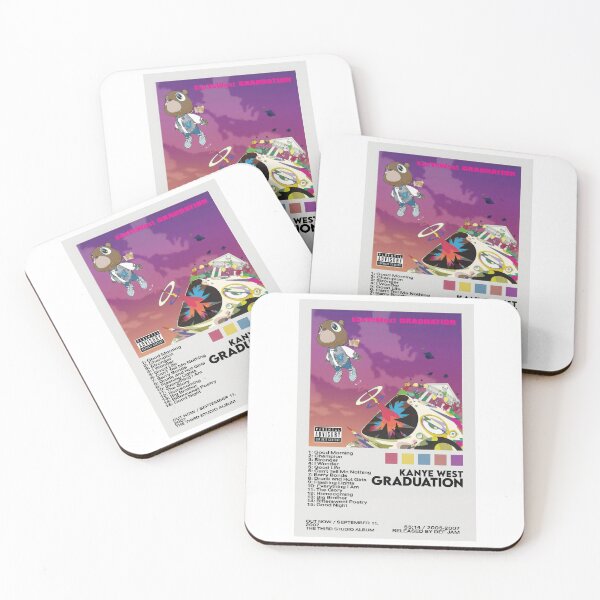 Item preview, Kanye Minimlaist Albums Cover Graduation Poster designed and sold by arisotaless.