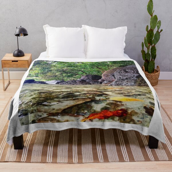 Item preview, Clear Shallow Water Rocky Tropical Beach designed and sold by Luxxe87.
