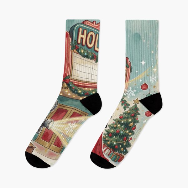 Item preview, Vintage Hollywood Christmas Romance designed and sold by Dream Bloom Gallery.