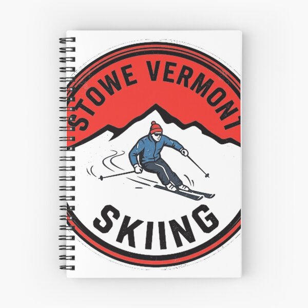 Item preview, SKIING STOWE VERMONT SKI MOUNTAINS SNOWBOARD 4 Classic T-Shirt designed and sold by fine line.