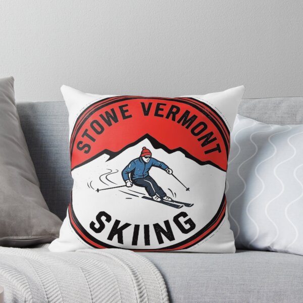 Item preview, SKIING STOWE VERMONT SKI MOUNTAINS SNOWBOARD 4 Classic T-Shirt designed and sold by fine line.