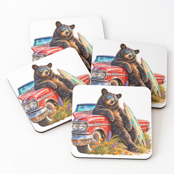 Item preview, California Black Bear With Sass designed and sold by Whimspired By Paxx.