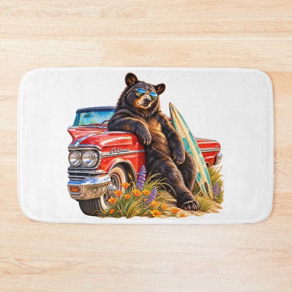 Item preview, California Black Bear With Sass designed and sold by Whimspired By Paxx.