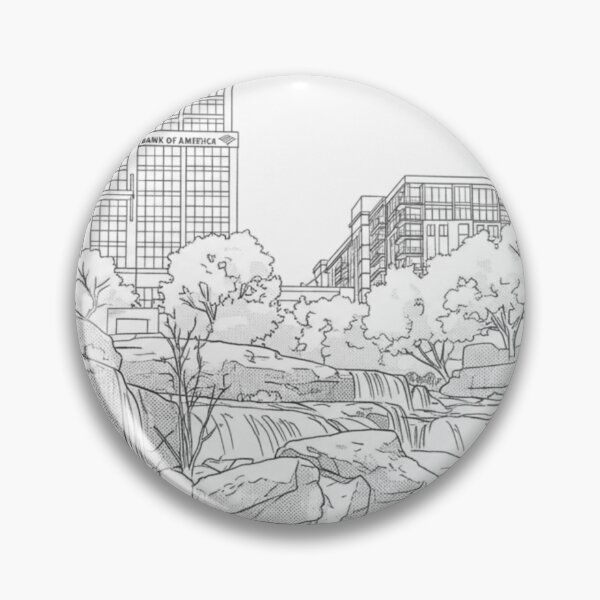 Item preview, Falls Park Greenville SC designed and sold by LoveGraceValor.