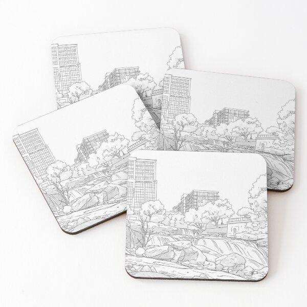 Item preview, Falls Park Greenville SC designed and sold by LoveGraceValor.