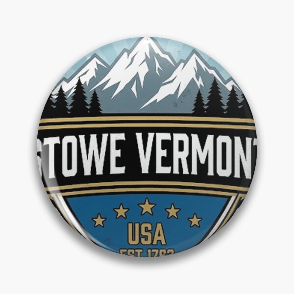 Item preview, SKIING STOWE VERMONT SKI MOUNTAINS SNOWBOARD Classic T-Shirt designed and sold by teluguredbubble.