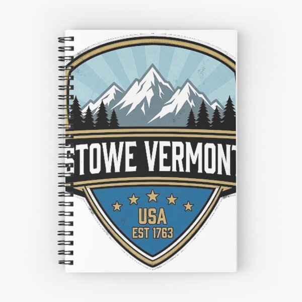 Item preview, SKIING STOWE VERMONT SKI MOUNTAINS SNOWBOARD Classic T-Shirt designed and sold by teluguredbubble.