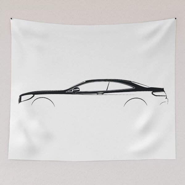 Item preview, S-Class Coupe (C217) (Black) designed and sold by Car Silhouettes.