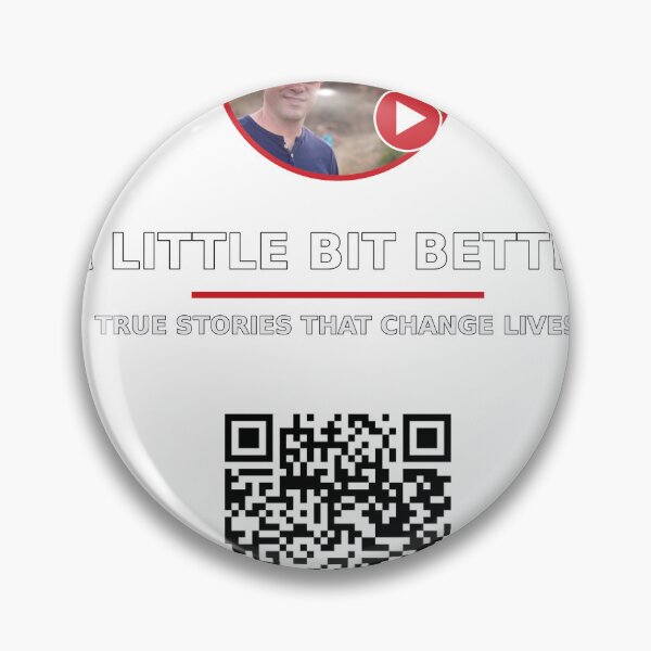 Item preview, A Little Bit Better — Scan to Subscribe | True Stories That Change Lives (Back Print) designed and sold by boussad78.