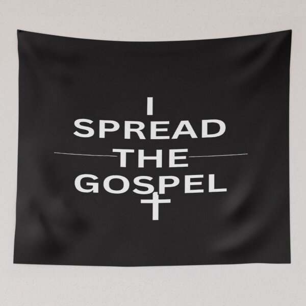 Item preview, I Spread The Gospel – Christian Faith & Inspirational Design designed and sold by SuperChristTees.