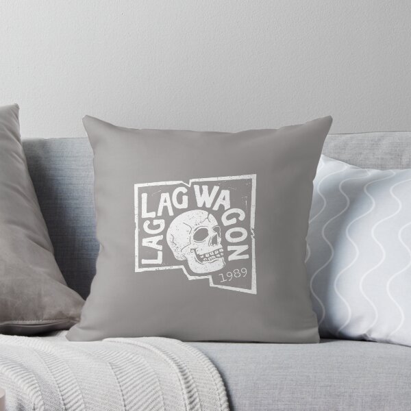 Item preview, Lag Wagon Skull 1989 Distressed Vintage Logo-77 designed and sold by WiebkeKruses.