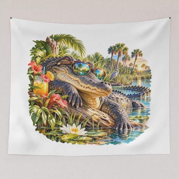 Item preview, Florida Alligator With Sass designed and sold by Whimspired By Paxx.