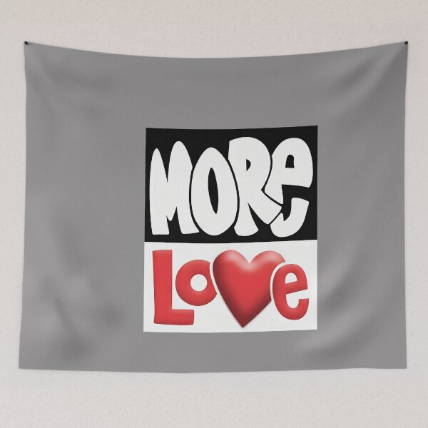 Item preview, More Love Bubble Graffiti Retro Text Heart-13 designed and sold by MarieWild.