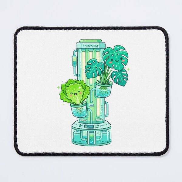 Item preview, Cute Kawaii Hydroponics Monstera Plant Garden Art designed and sold by bvdesignart.