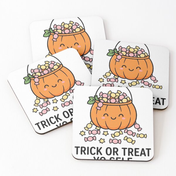 Item preview, Trick Or Treat Yo Self Cute Candy Bucket Halloween Tee designed and sold by A Light Worker.
