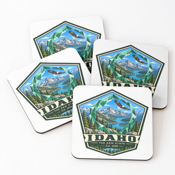 Item preview, Idaho The Gem State Est. 1890 State Pride Resident Traveler designed and sold by JonesFlora2025.