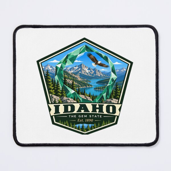Item preview, Idaho The Gem State Est. 1890 State Pride Resident Traveler designed and sold by JonesFlora2025.