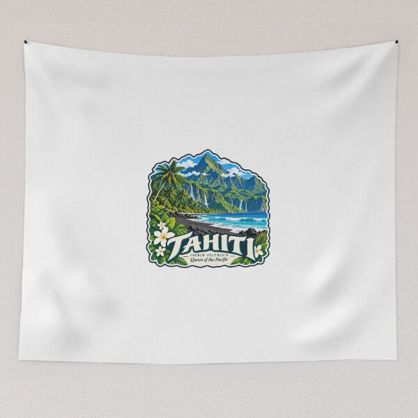 Item preview, Tahiti French Polynesia Queen Of The Pacific Island Travel Vacation designed and sold by Simsimah26Parks.