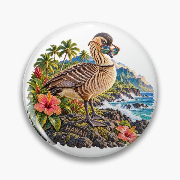 Item preview, Hawaii Nēnē Goose With Sass designed and sold by Whimspired By Paxx.