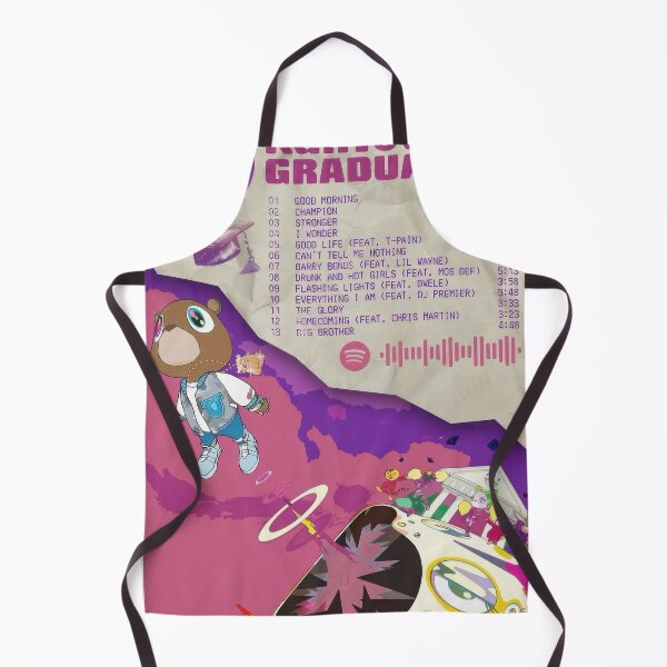 Item preview, Kanyewest Albums Graduation Tracklist Poster designed and sold by arisotaless.