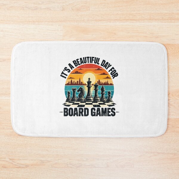 Item preview, It's A Beautiful Day For Board Games Chess Player Gaming Enthusiast designed and sold by SkeletonsDanger.