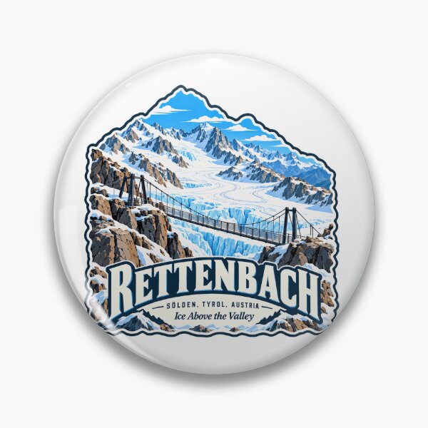 Item preview, Rettenbach Sölden Tyrol Austria Ice Above The Valley Mountain Glacier Ski Traveler designed and sold by Simsimah26Parks.