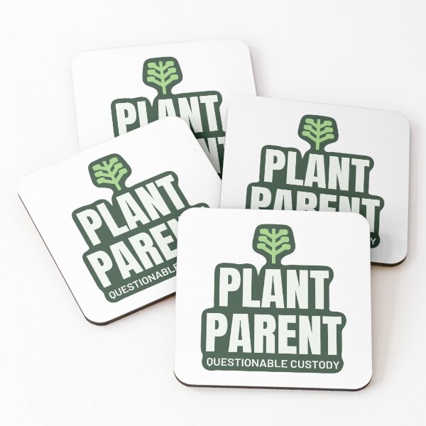 Item preview, Plant Parent Questionable Custody Plant Lover Sticker designed and sold by kilat42.