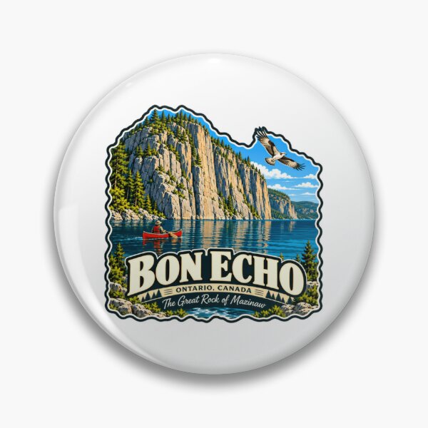Item preview, Bonecho Ontario Canada The Great Rock Of Mazinaw Provincial Park Travel Adventure designed and sold by JonesFlora2025.