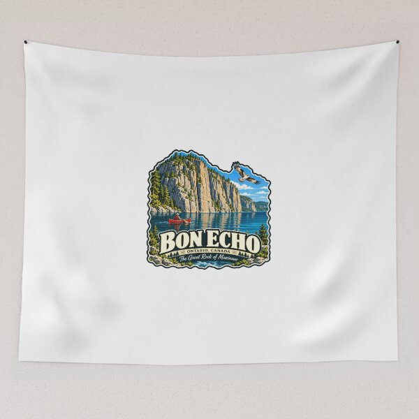 Item preview, Bonecho Ontario Canada The Great Rock Of Mazinaw Provincial Park Travel Adventure designed and sold by JonesFlora2025.