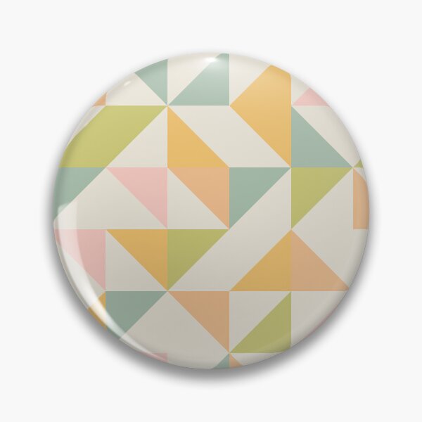 Item preview, Pastel Modern Geometric Pattern designed and sold by Kelly Dietrich Mandalas & Colorful Patterns.