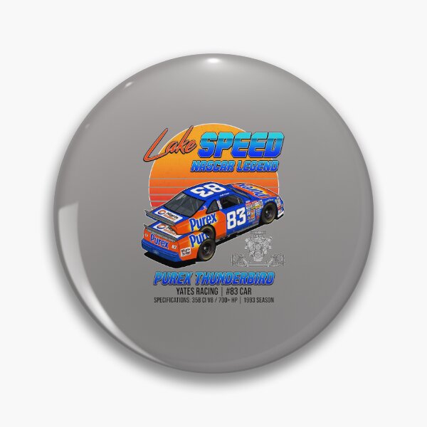 Item preview, Lake Speed 83 Purex Thunderbird Retro Race Car Tee-43 designed and sold by WiebkeKruses.