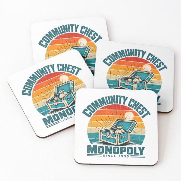 Item preview, Community Chest Monopoly Since 1935 Board Game Players designed and sold by SkeletonsDanger.