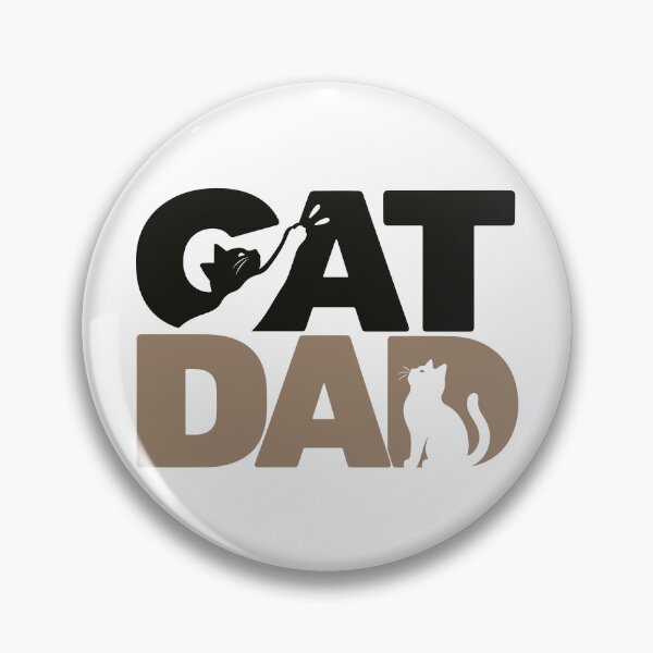 Item preview, Purrfect Cat Dad Tee designed and sold by rhonstoppable27.