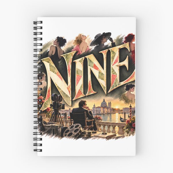 Artikelvorschau, Nine – Das Musical entworfen und verkauft von Lyric Vault - Rock on.
