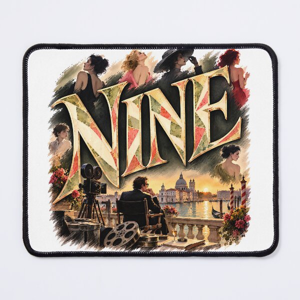 Item preview, Nine the Musical  designed and sold by Lyric Vault - Rock on.