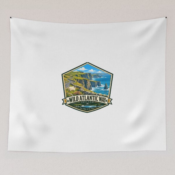Item preview, Wild Atlantic Way Ireland The Edge Of The West Irish Travel Vacation Coastal Road Trip designed and sold by JonesFlora2025.