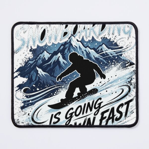 Item preview, My Love For Snowboarding Going Down Fast Snowboarder T-Shirt Essential T-Shirt designed and sold by eBoy31.