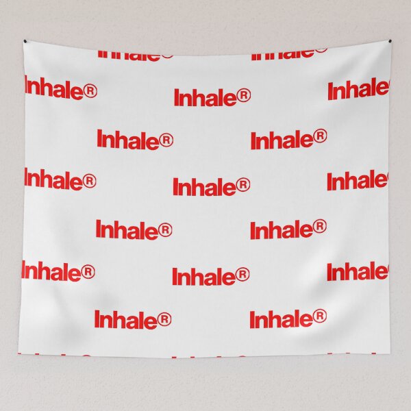 Item preview, Inhaler Band Logo Red designed and sold by banisters.