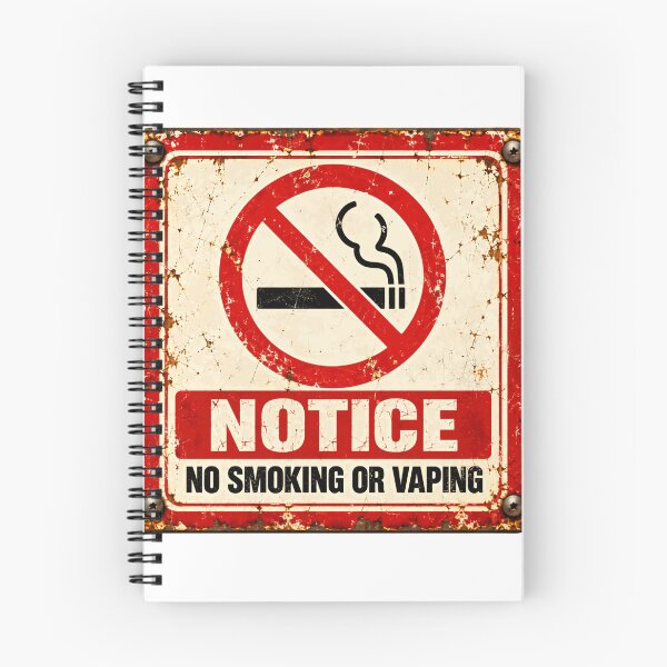 Item preview, Notice No Smoking Or Vaping Prohibition Smoke Vape Free Zone designed and sold by HumansStuck12.