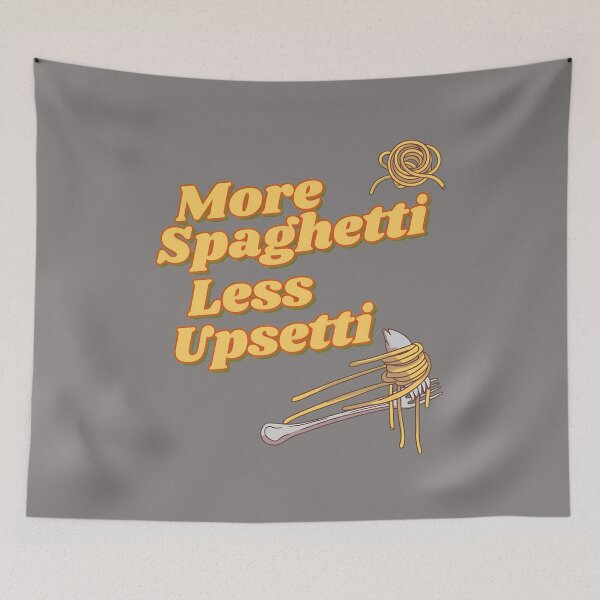Item preview, More Spaghetti Less Upsetti Fork Pasta-59 designed and sold by MarioaraIon.