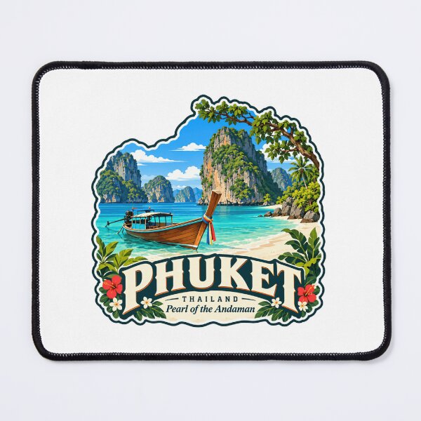 Item preview, Phuket Thailand Pearl Of The Andaman Travel Vacation Explorer designed and sold by Simsimah26Parks.