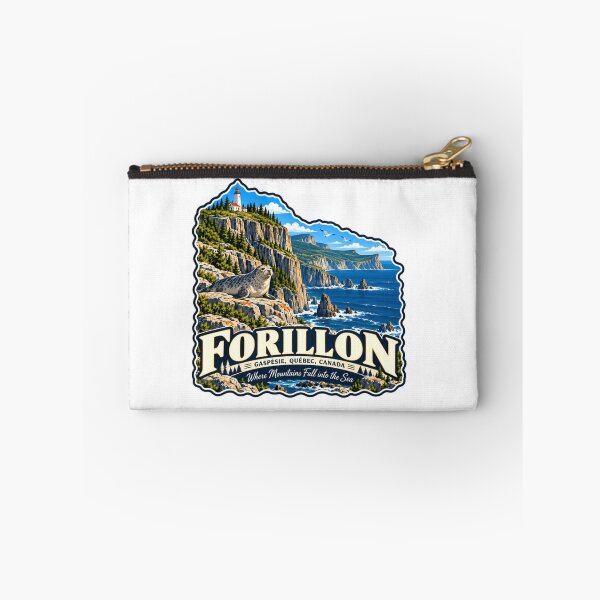 Item preview, Forillon Gaspésie Québec Canada Where Mountains Fall Into The Sea Travel Souvenir designed and sold by NightGlyph.