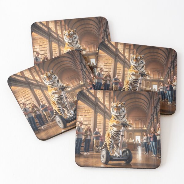 Item preview, Tiger Tours Library of Trinity College Dublin designed and sold by Tridentulus.