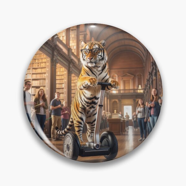 Item preview, Tiger Tours Library of Trinity College Dublin designed and sold by Tridentulus.