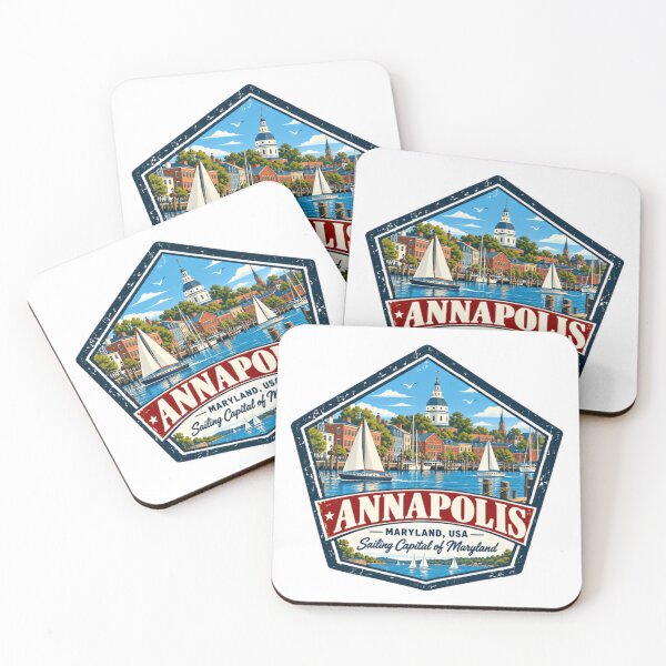 Item preview, Annapolis Maryland USA Sailing Capital Of Maryland Travel Destination designed and sold by NeedForParks.