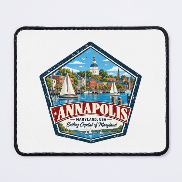 Item preview, Annapolis Maryland USA Sailing Capital Of Maryland Travel Destination designed and sold by NeedForParks.