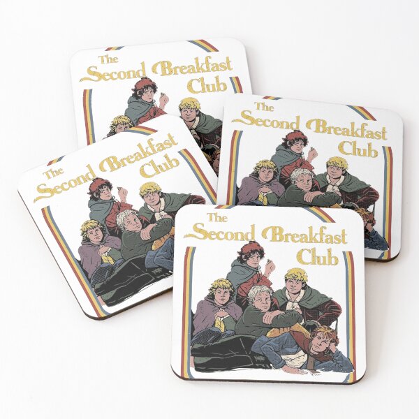 Item preview, The Second Breakfast Club Vintage Retro Parody 2 designed and sold by Kabege-Arts.