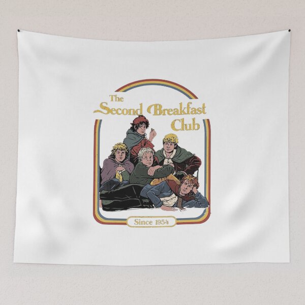 Item preview, The Second Breakfast Club Vintage Retro Parody 2 designed and sold by Kabege-Arts.