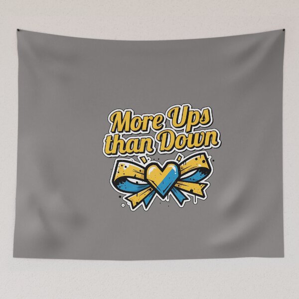 Item preview, More Ups Than Down Awareness Ribbon-36 designed and sold by MarioaraIon.