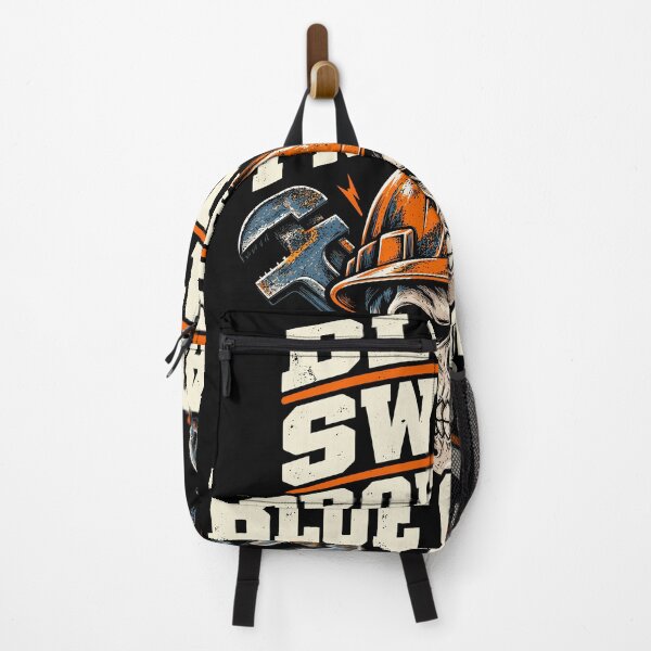 Item preview, Blood Sweat Profanity Blue Collar Skull Worker Design designed and sold by stmpdwrld.